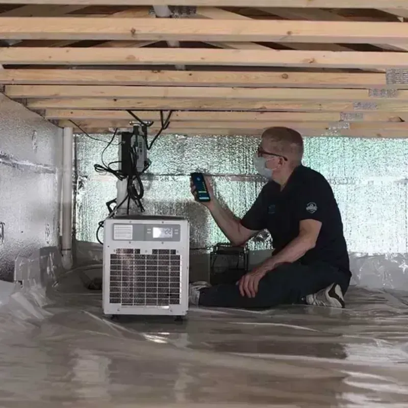 Crawl Space Water Removal Service in Albers, IL